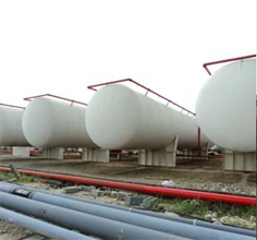 LPG Mounded Bullets Exporter And Manufacturer by BNH Gas Tanks LLP from India